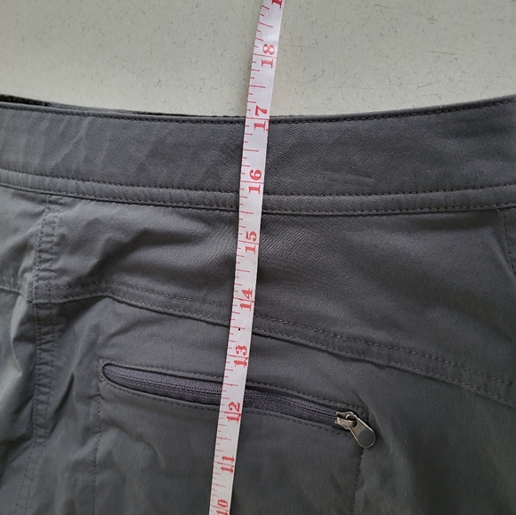 LL Bean Size 8 Skort Skirt Grey - Picture 5 of 6